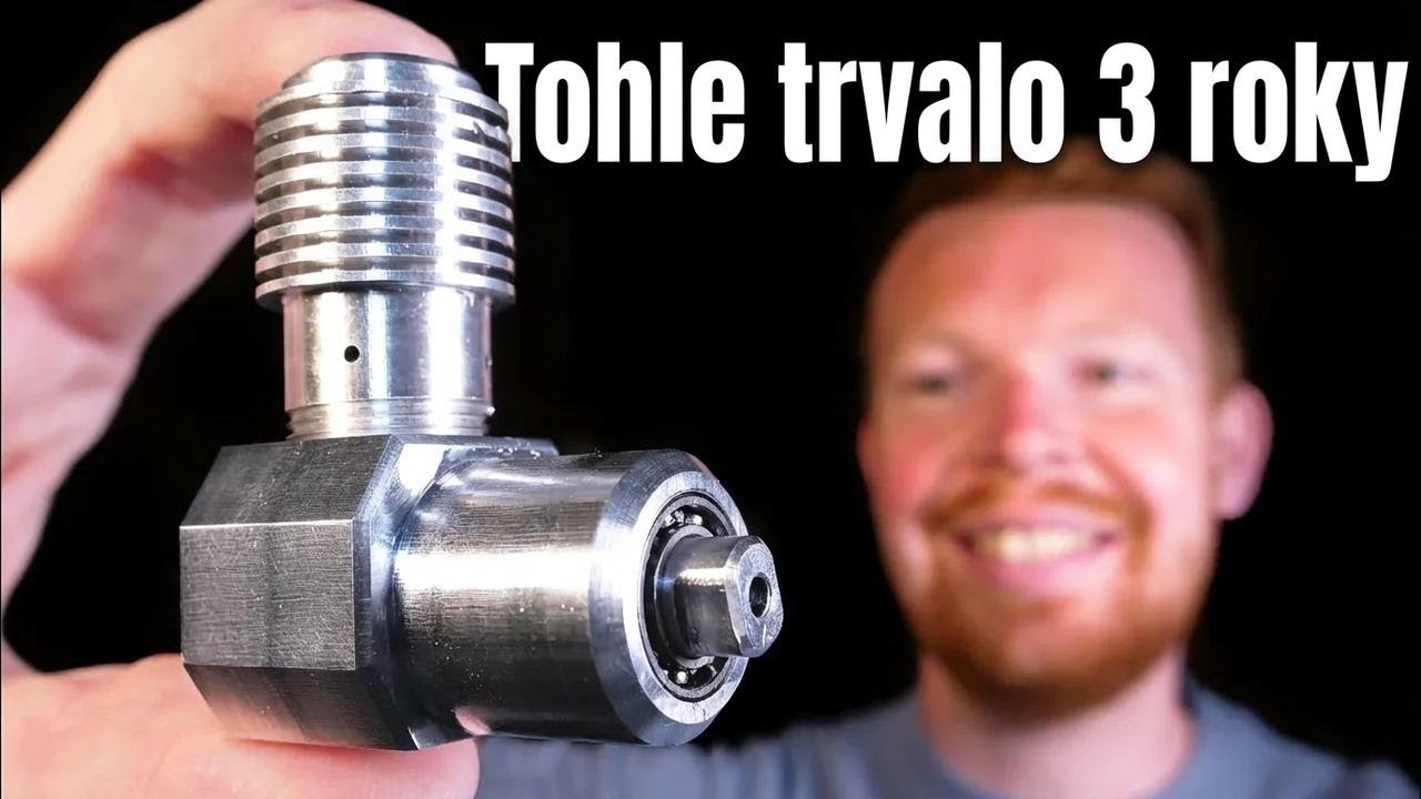 Potřeboval jsem motor, tak jsem si postavil vlastní CNC stroj