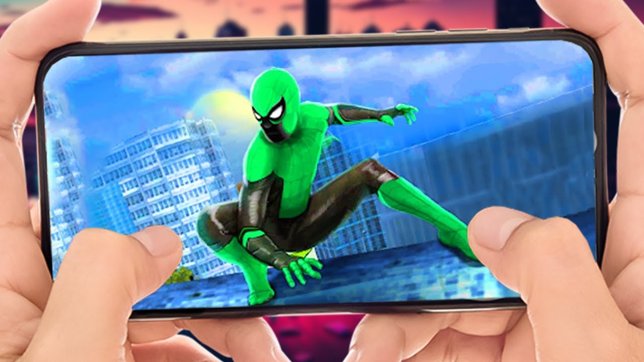 joguei as PIORES cópias de HOMEM ARANHA pra celular