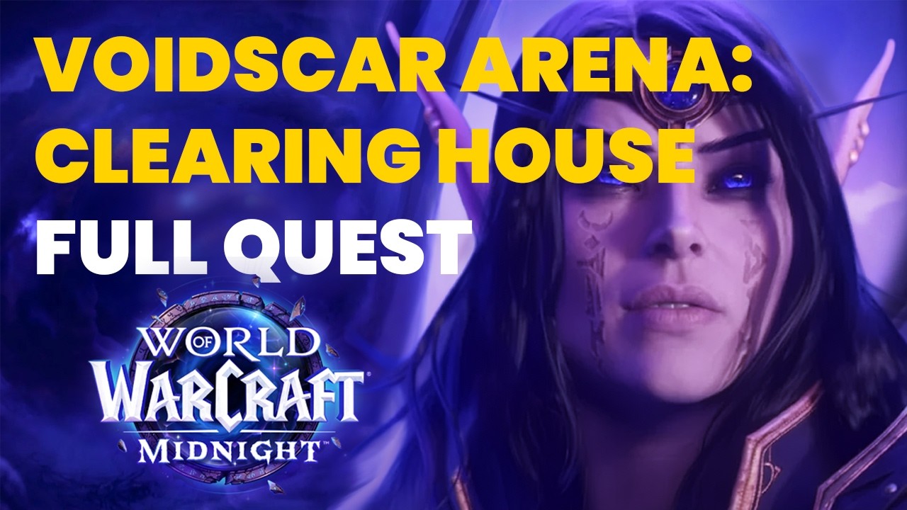 Voidscar Arena: Clearing House Quest WoW Midnight