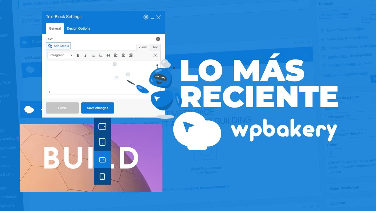 Tutorial nuevas funciones plugin WP Bakery 8.5 desde AI hasta copiar y pegar | Wordpress