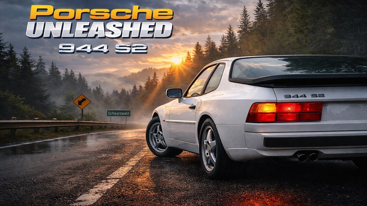 NFS Porche Unleashed  with Manual Transmission | Porsche S44 S2 | Schwarzwald, Germany