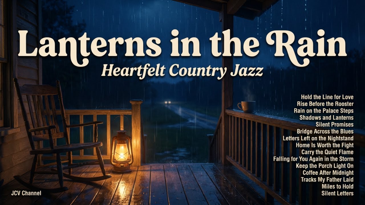 Lanterns in the Rain | Heartfelt Country Jazz for Long Nights