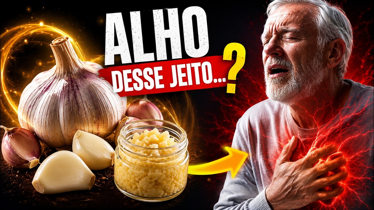 ISSO VAI ACONTECER COM SUA SA&Uacute;DE SE COMER ALHO DESSE JEITO