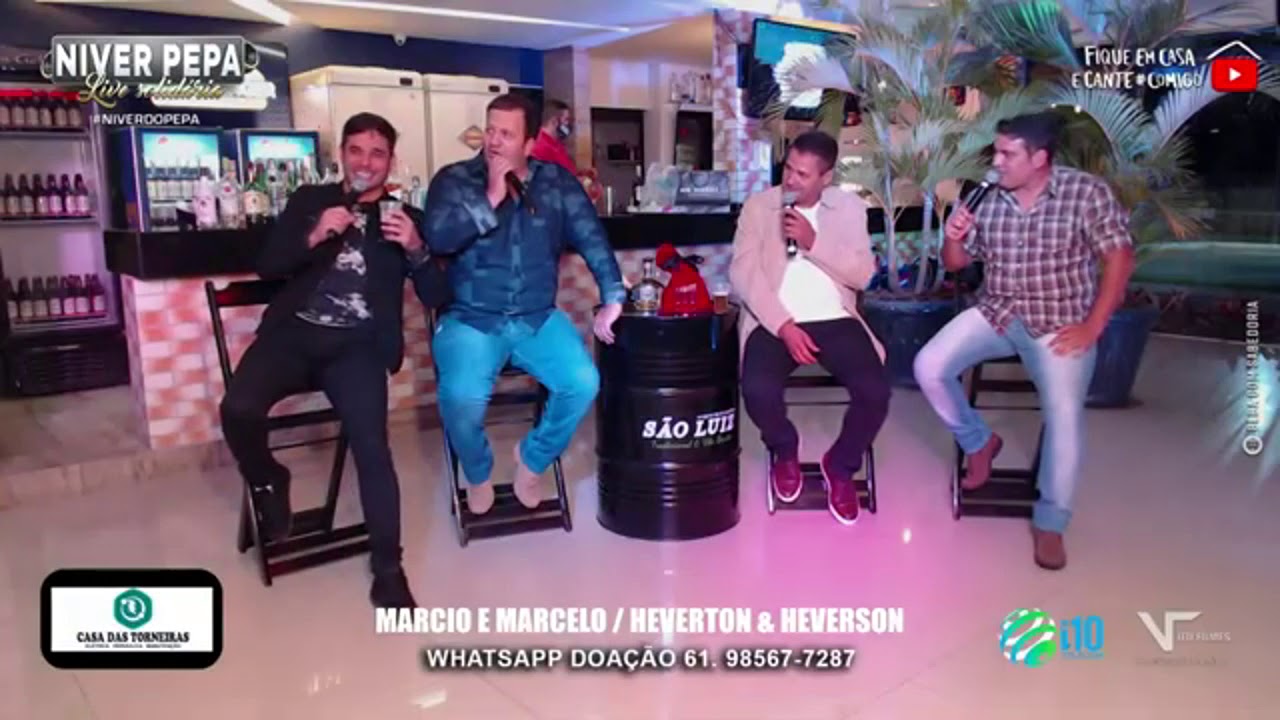 Márcio e Marcelo - Heverton e Heverson - prazer por prazer