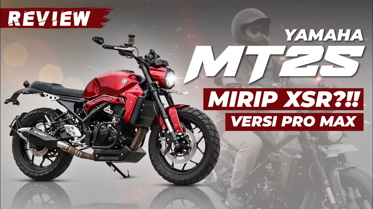 MT25 CUSTOM SCRAMBLER?!! MIRIP XSR TAPI VERSI PRO MAX || by akagarage