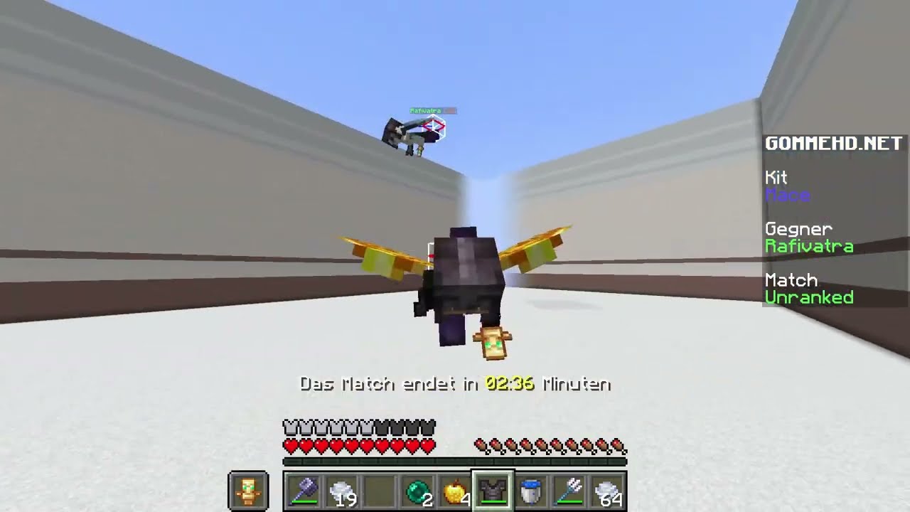 Ich spiele Mace PVP auf.. (Gomme)