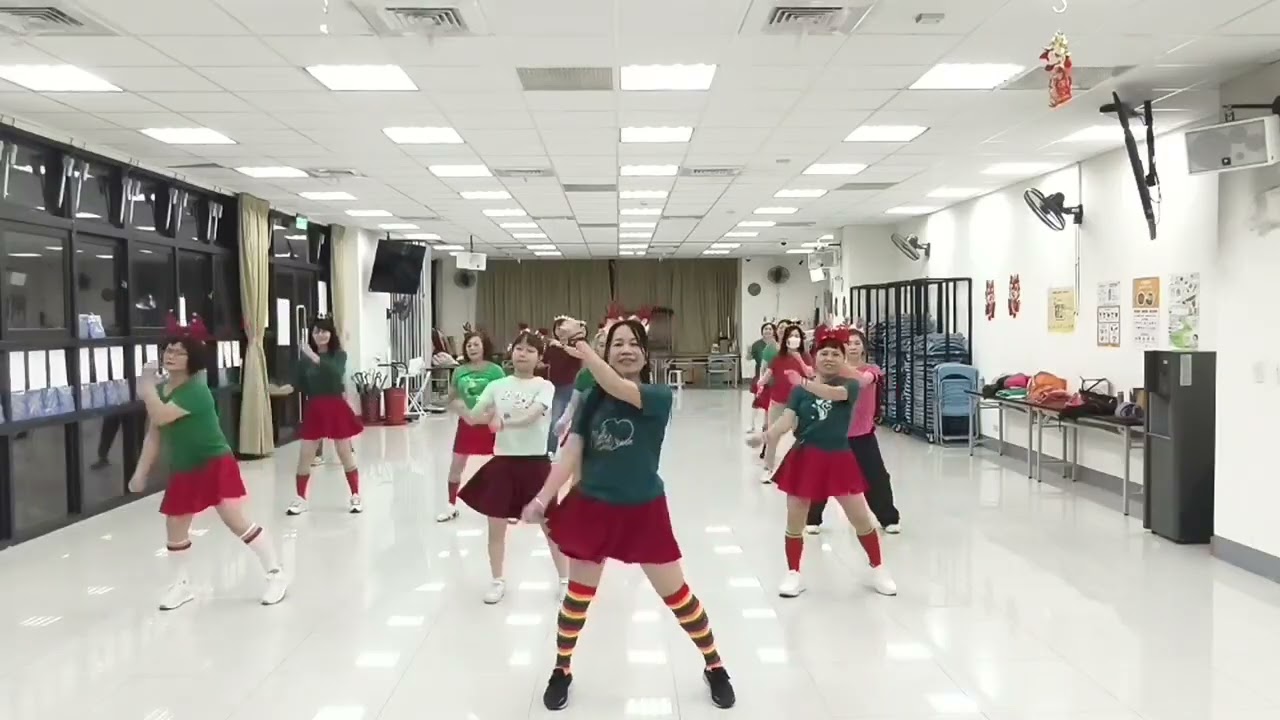 麗虹老師114/12/19-八德瑞豐市民活動中心-活力有氧班-年輕不要留白