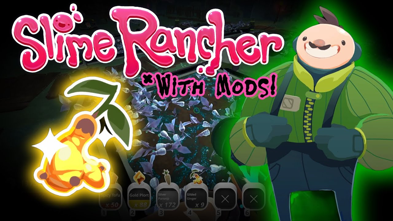 Farming Gilded Ginger in Ogden's! Modded Slime Rancher Part 12