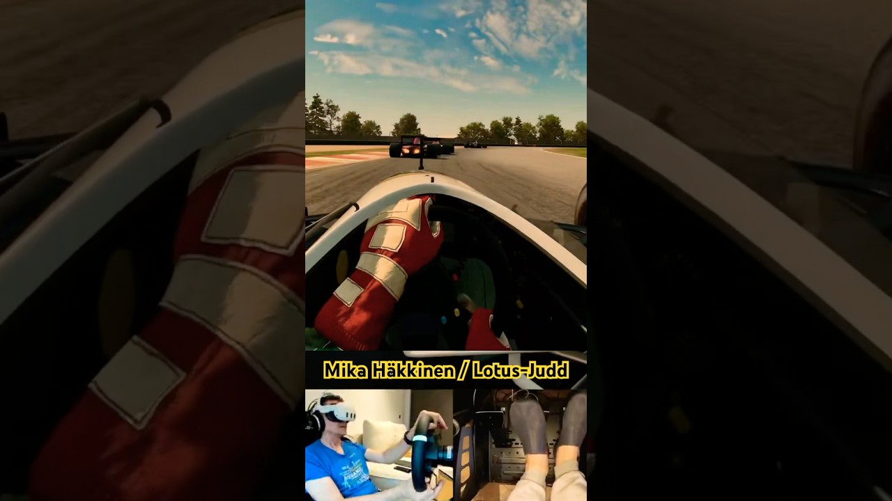 Mika Häkkinen’s 1991 Lotus-Judd @ Donington Park 