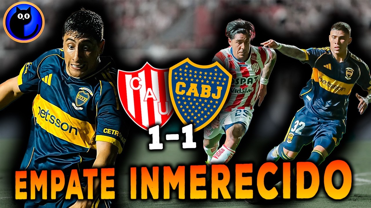 UNIÓN VS BOCA (1-1) UBEDA lleva 7 sin perder pero le falta GANAR - Gonromiau REACCIÓN