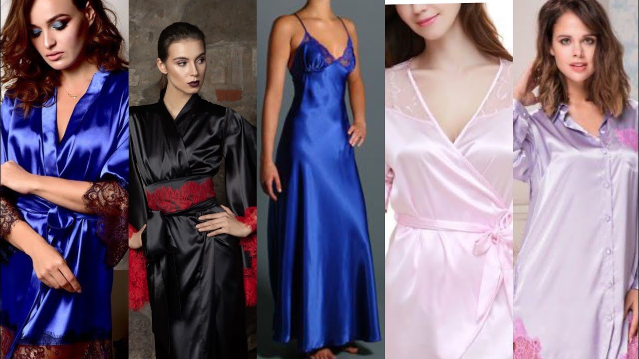 Outstanding stylish bridal nightwear gown ideas