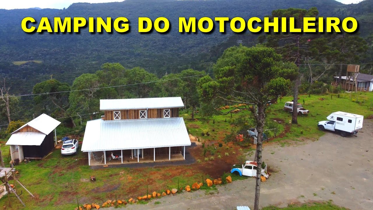 Camping do Motochileiro do canal 