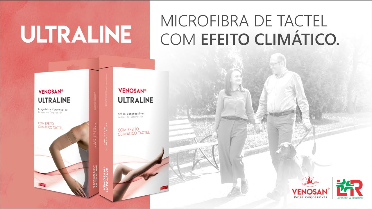ULTRALINE - MEIA COMPRESSIVA SUPER PREMIUM - MICROFIBRA TACTEL COM EFEITO CLIMÁTICO