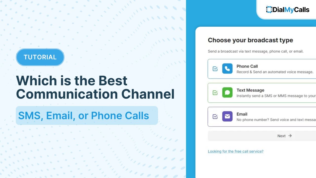 Which Is the Best Communication Channel: SMS, Email, or Phone Calls?