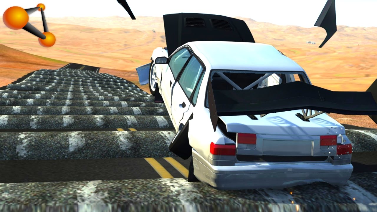BeamNG.drive - Speed Bumps High speed #7