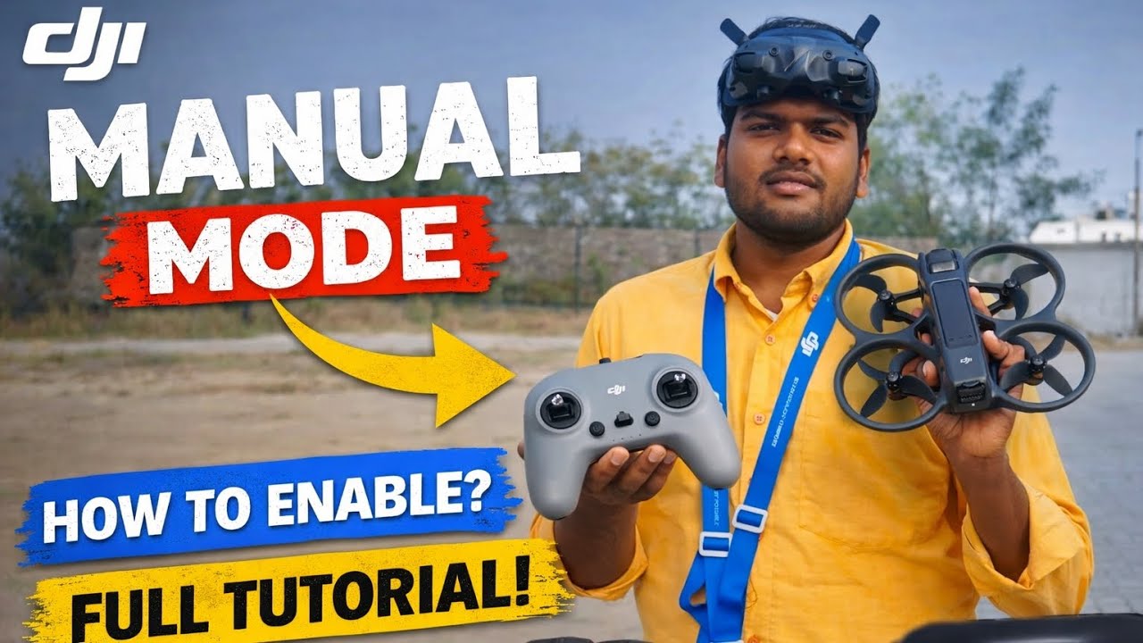 DJI Avata 2 Manual Mode Unlock Guide | RC 3 Setup + Full Bind Process#DJIAvata2#ManualMode #FPVDrone