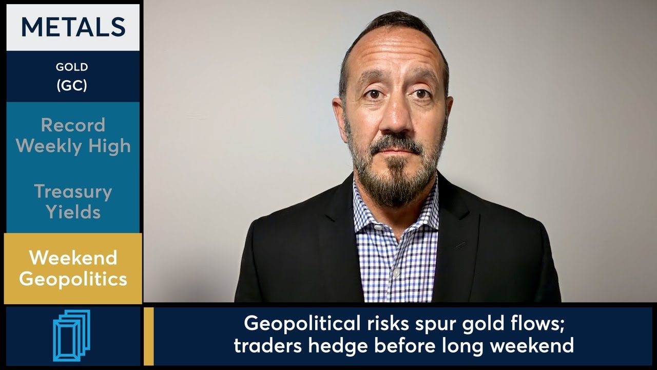 April Gold futures reached a record weekly high close. 2/13/26