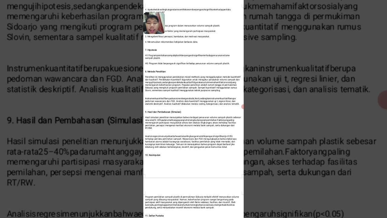 Tugas Metodologi penelitian 