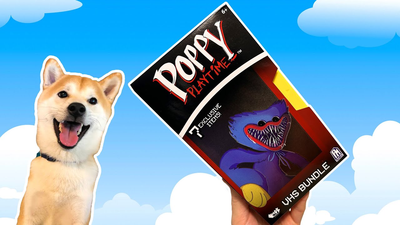 Opening POPPY PLAYTIME VHS Bundle!