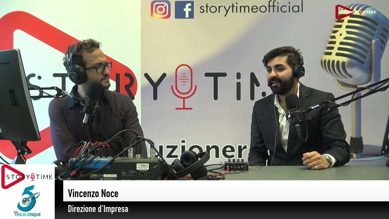 Intervista a Vincenzo Noce su Radio Story Time