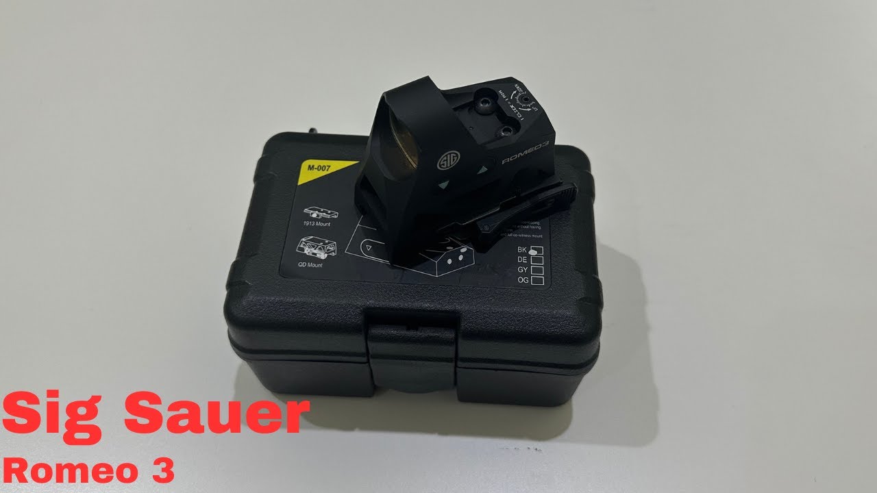 Sig Sauer Romeo 3 Replica Overview #airsoft