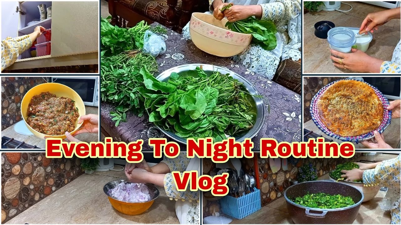 Evening To Night Routine Vlog | Easy Keema Naan Recipe | Pakistani Cooking Vlogs