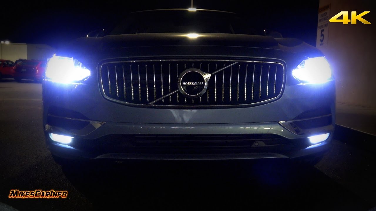 👉 AT NIGHT: 2017 Volvo S90 T6 Inscription