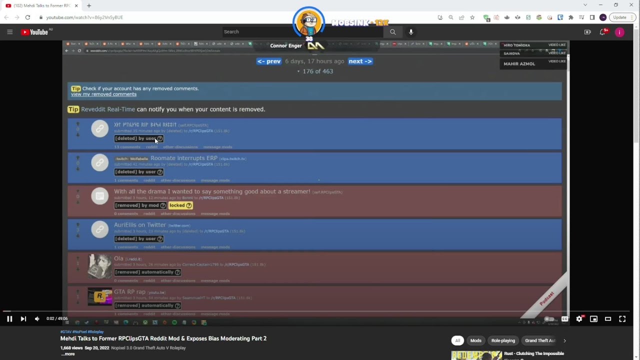 Koil REACTS to dasMEHDI EXPOSING RPClipsGTA Reddit MODS (Part 2) | NoPixel 3.0 GTA RP
