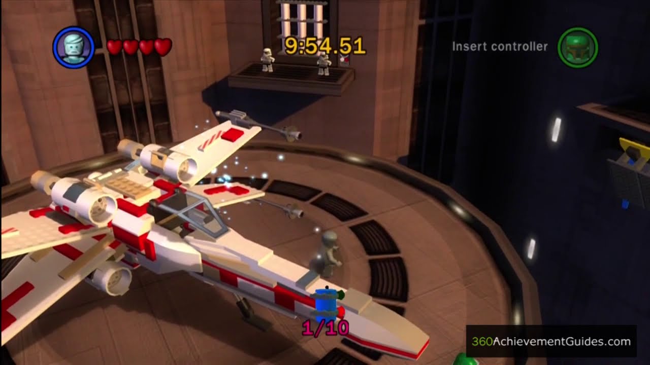 LEGO Star Wars: TCS - Blue Minikit Guide - Episode V: Cloud City Trap (Challenge Mode)