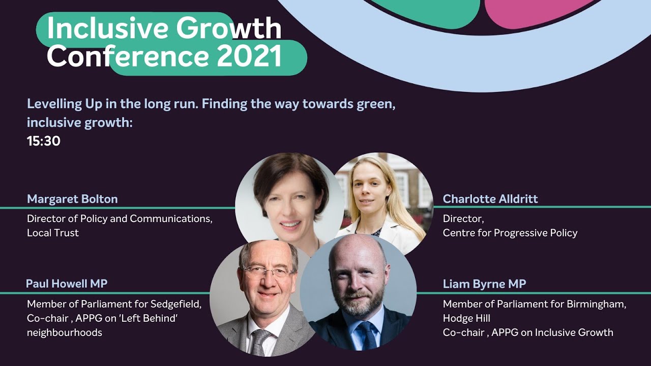 CPP's Annual Inclusive Growth: Levelling up in the long run #IGConf2021