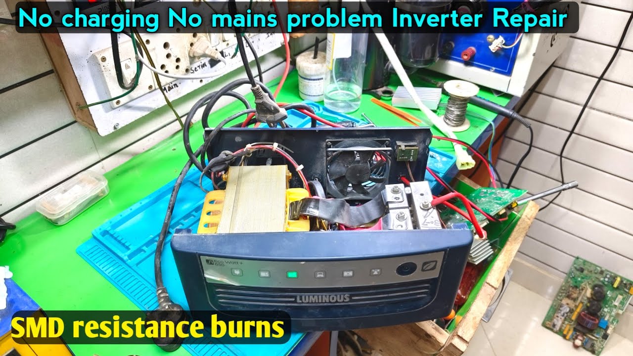 Luminous inverter Repair overload problem Solution | inverter repair kaise करने