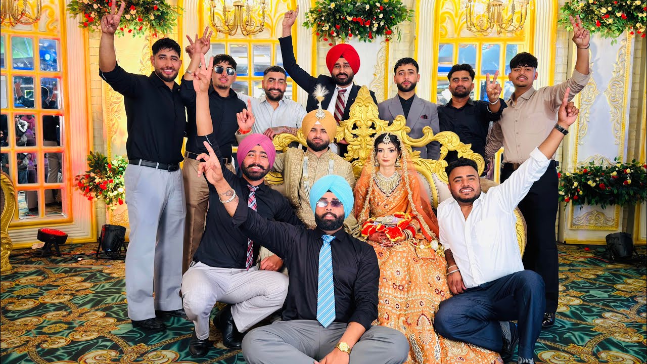 Pawan ਦੇ ਵਿਆਹ 💍 ਤੇ ਪੂਰਿਆ ਰੋਣਕਾ ਲਗਾਈਆਂ । ਮੁਬਾਰਕਾ ਵਿਆਹ ਦੀਆ ਸਾਰੇ ਪਰਿਵਾਰ ਨੂੰ #punjabimarriage #punjabi 