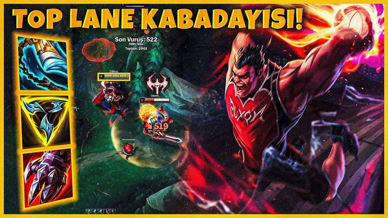 HEM VURAN HEM ÖLMEYEN TOP LANE DARİUS! | Darius vs. Ekko