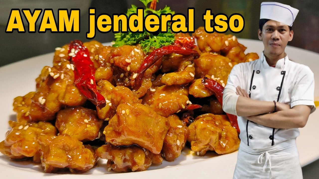 Ayam jenderal tso, restaurant style | ala nanang kitchen