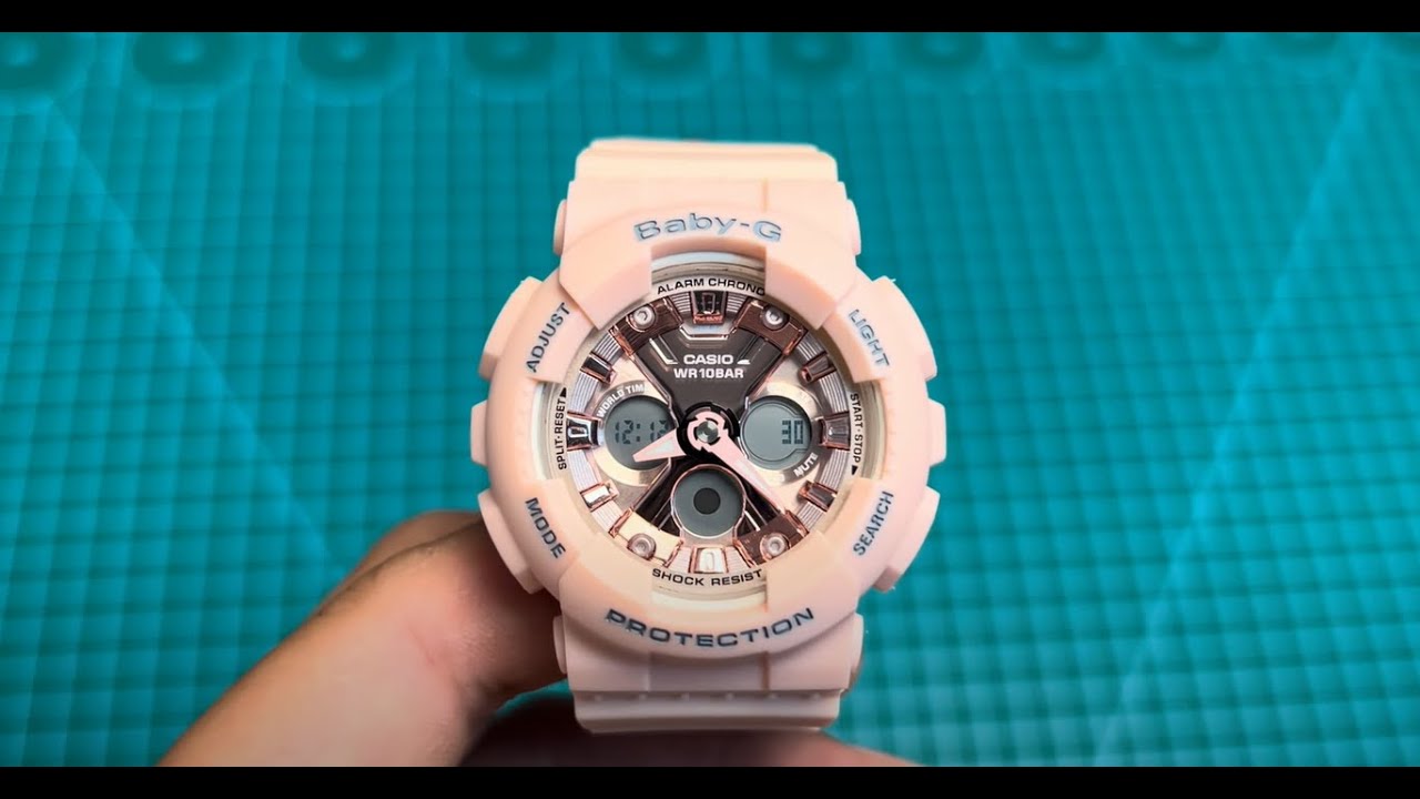 Chỉnh Giờ Đồng Hồ Casio Baby-G BA-130 (Setting Watch Casio Baby-G BA-130)