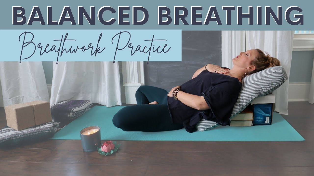 BALANCED BREATHING PRACTICE // Try this beginner friendly breath work exercise to reduce anxiety