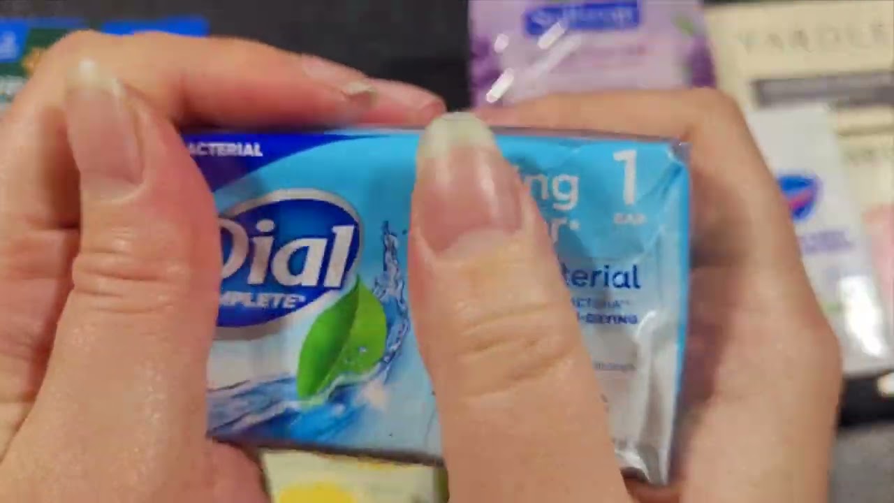 asmr soap package sounds