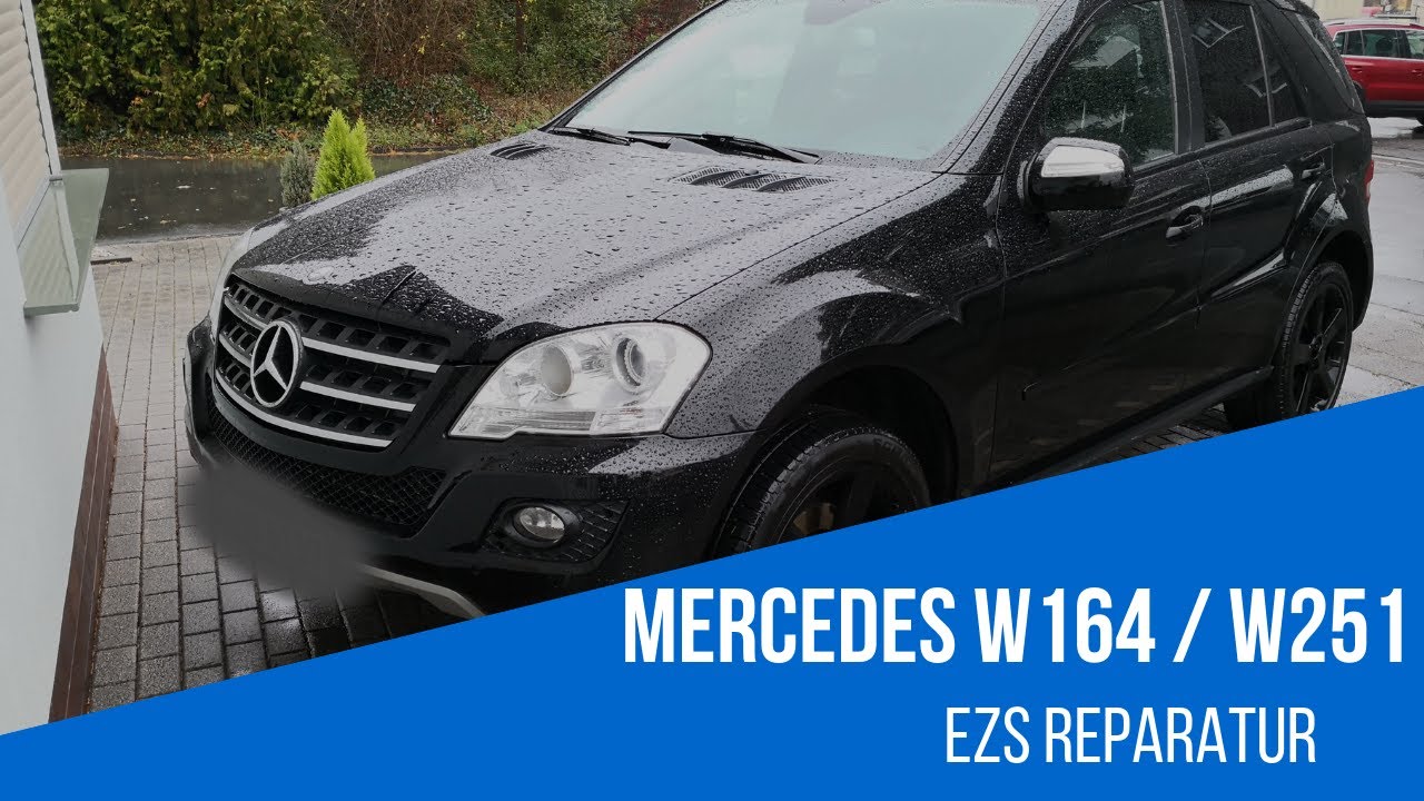 Mercedes Benz W164 W251 Zündschloss EZS Reparatur - keine Zündung!