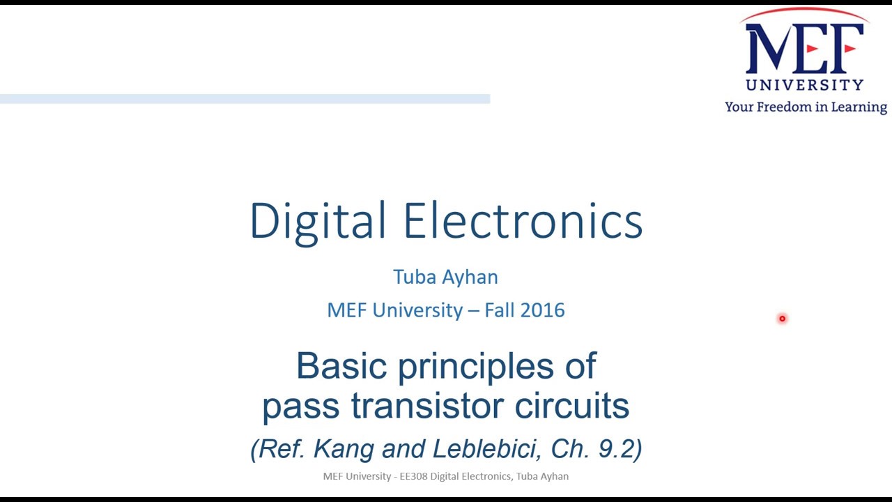 pass transistor circuits