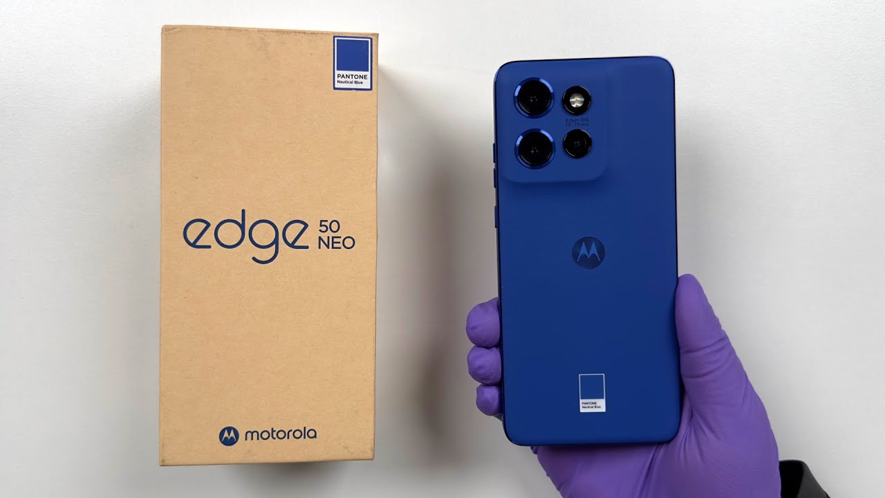 Motorola Edge 50 NEO Unboxing - ASMR