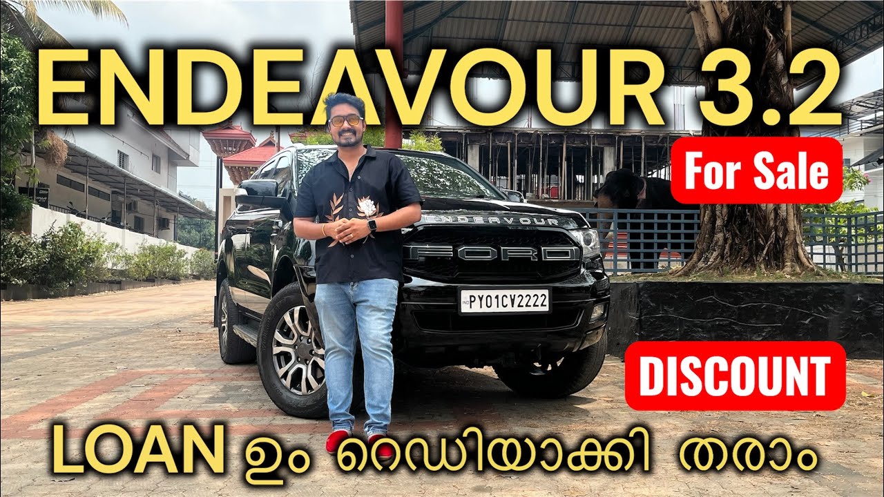 ENDEAVOUR 3.2 Black edition for urgent sale 2019 model full details in description 