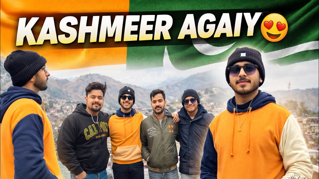 WE REACHED AZAAD KASHMEER 😯 | CLOSE TO INDIA 😟 | AKY VLOGS 