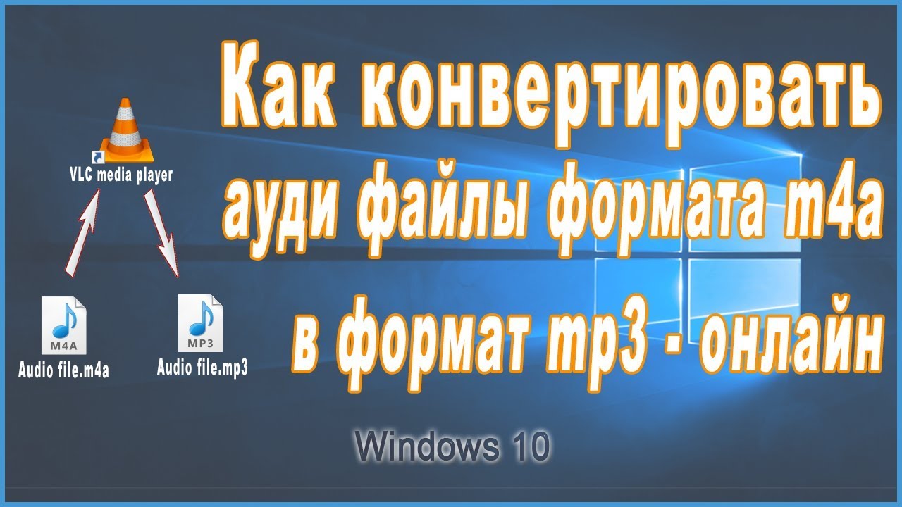 Как конвертировать M4A в MP3 онлайноа