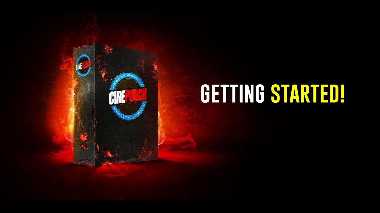Getting Started with CINEPUNCH - The Biggest FX Pack for Filmmakers & Video Editors!