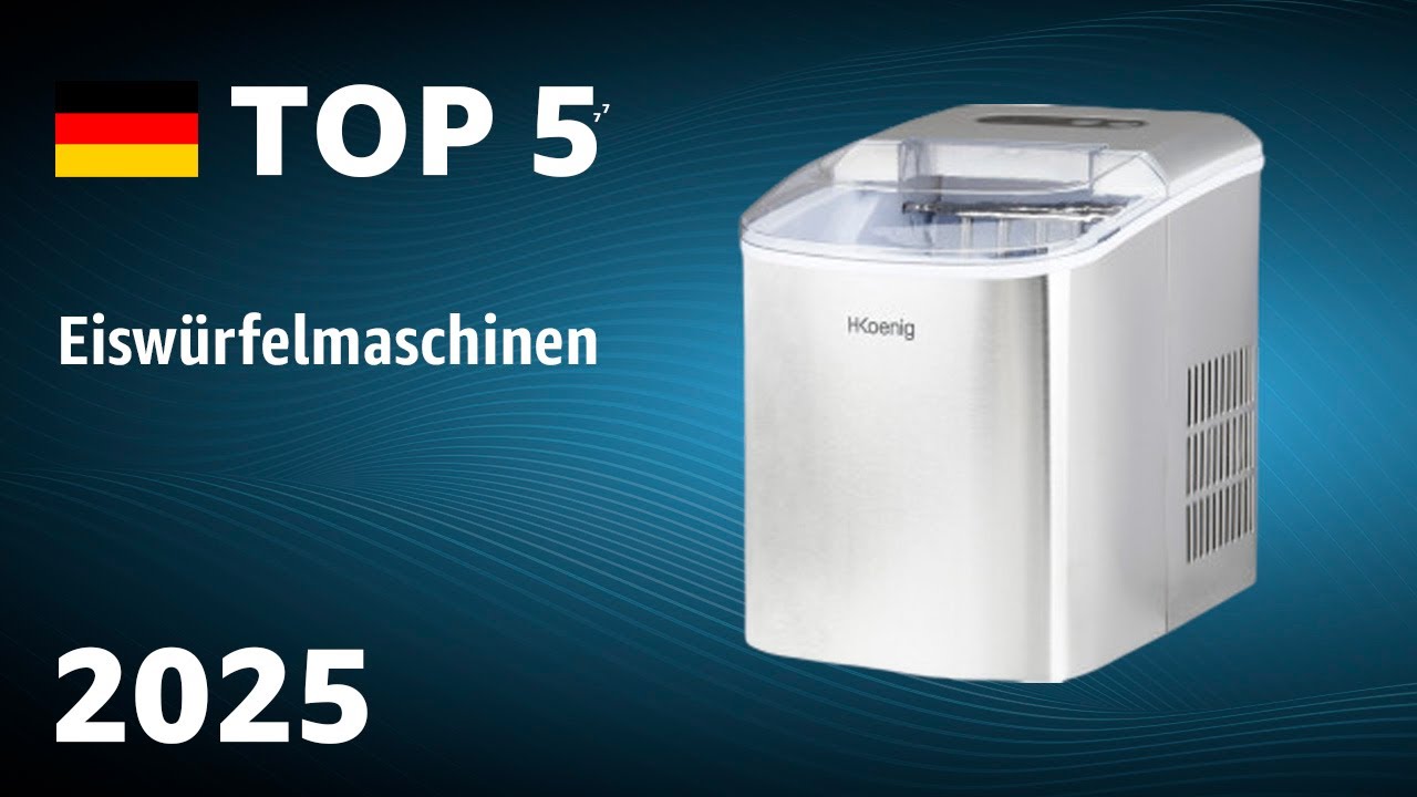 TOP—5. Beste Eiswürfelmaschinen. Test & Vergleich 2025