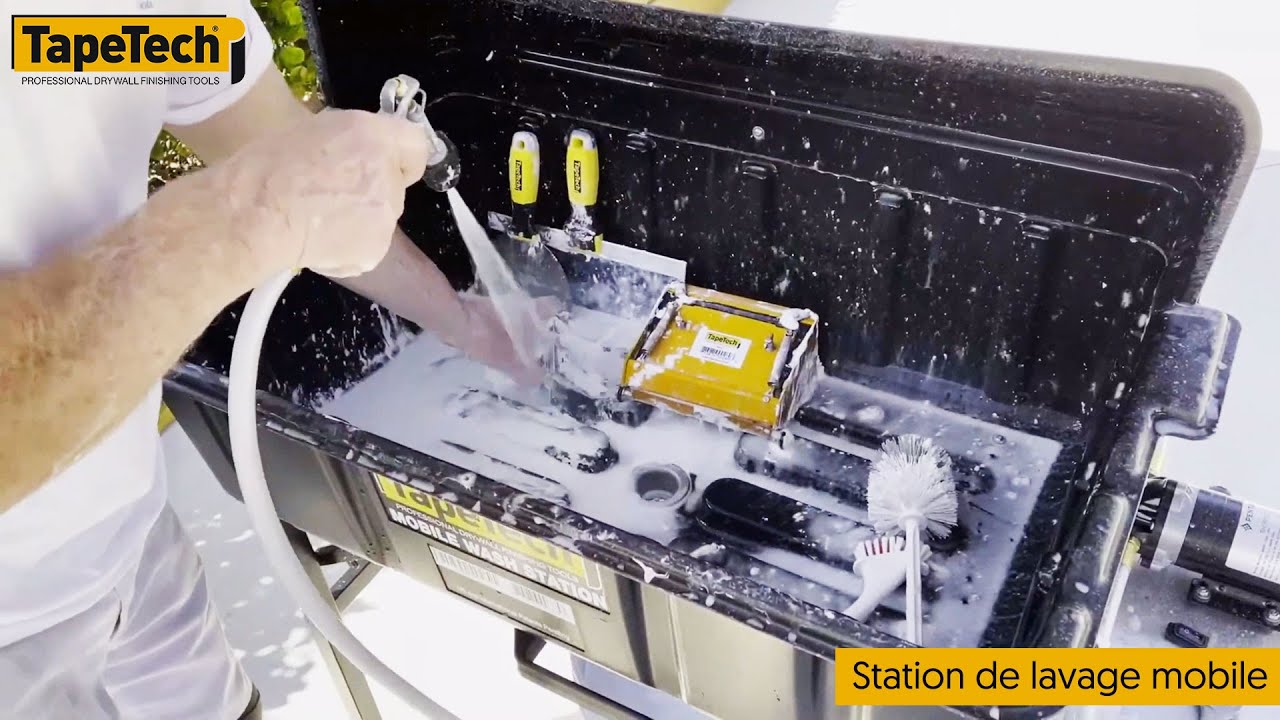 Station de lavage mobile Tapetech