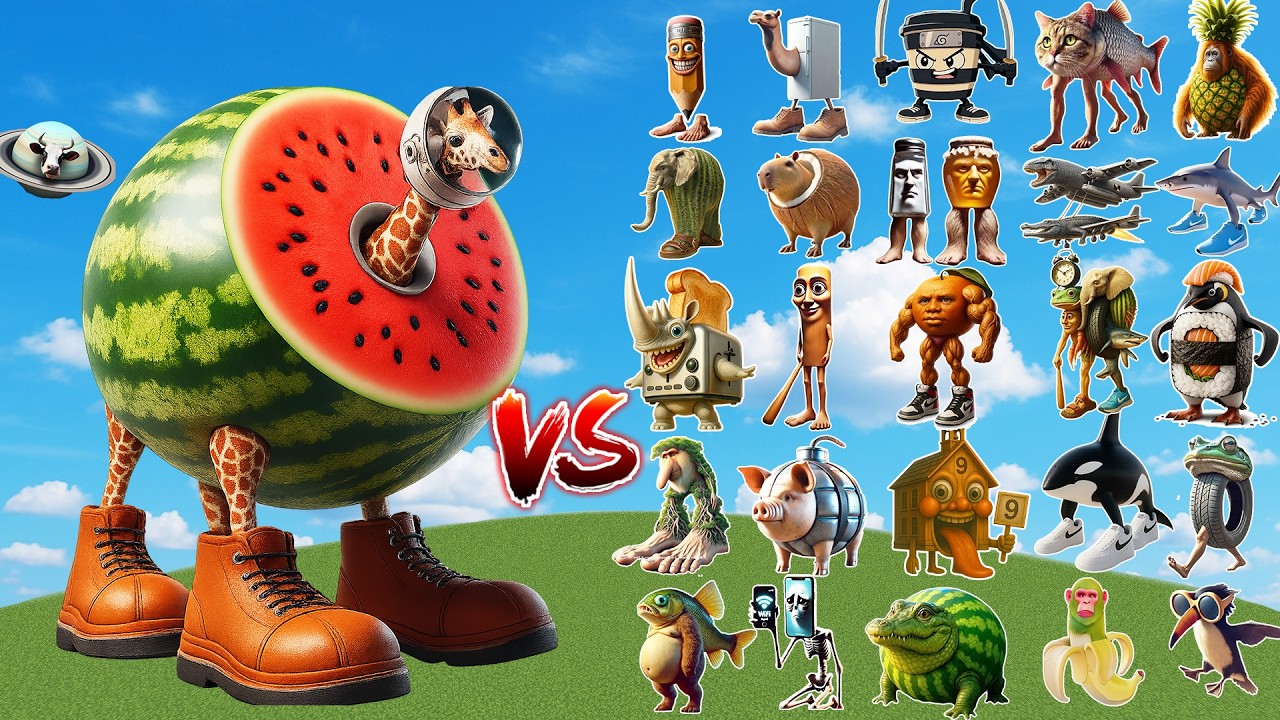 GIRAFFA CELESTE vs All Italian Brainrot Bosses | Minecraft Mob Battle