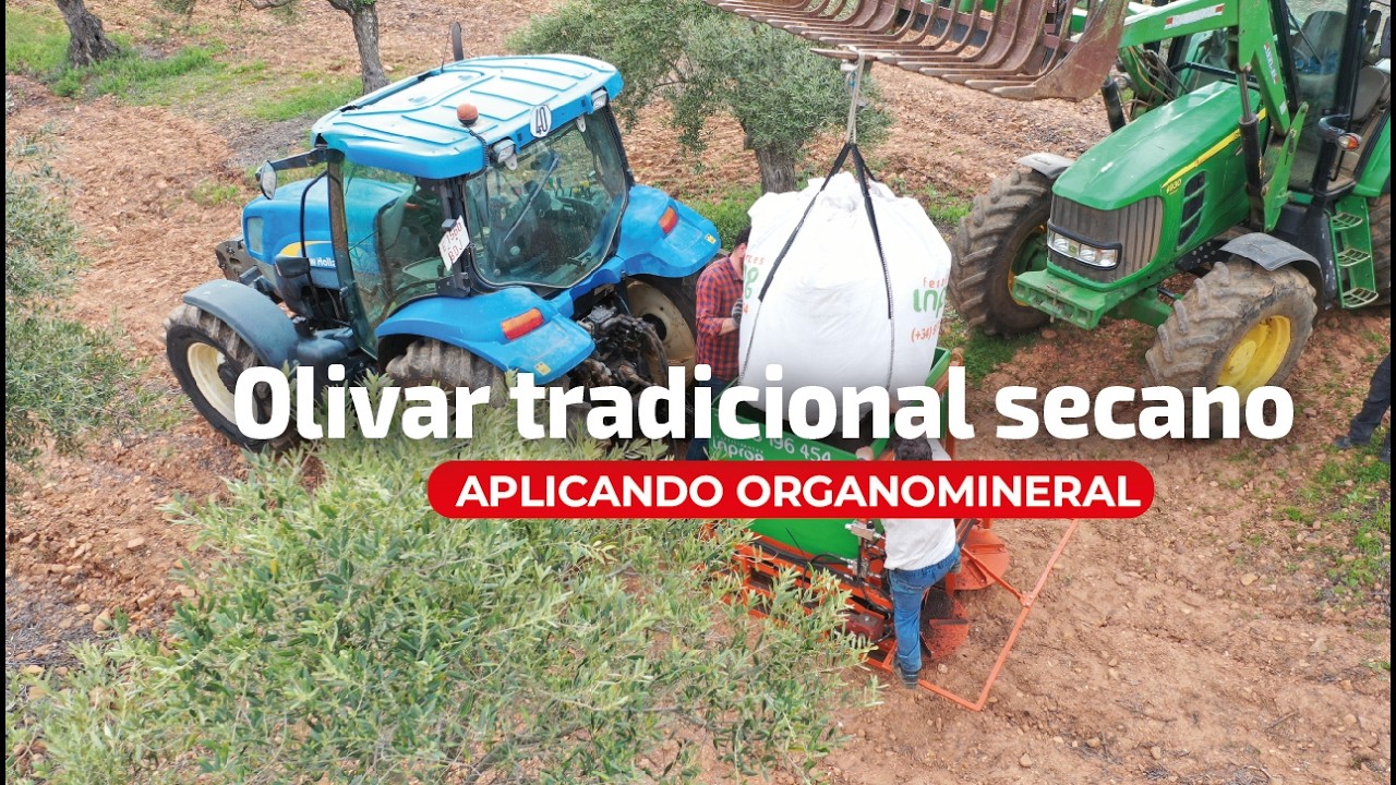 ⭕ EXCLUSIVA ABONADORA Suspendida para Abonado de Olivar en Extremadura. Diseño propio Inprog.
