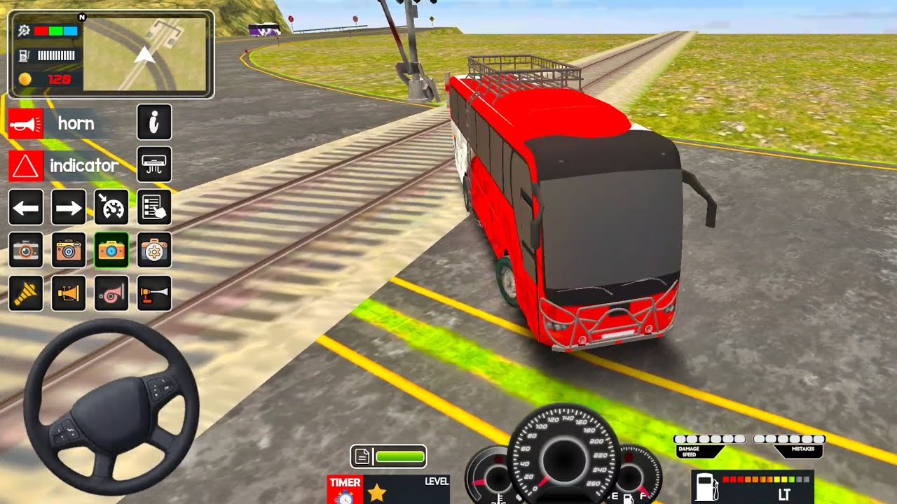 PART -96 : BUS SIMULATOR INDONESIA 🇮🇩 || COACH BUS DRIVING GAME || BUS SIMULATOR GAME #GAME #BUS 