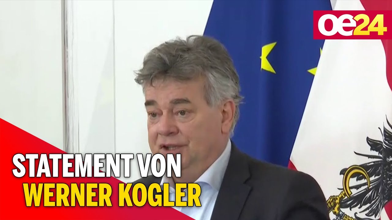 Verkündung des 3. Lockdowns: Statement von Werner Kogler